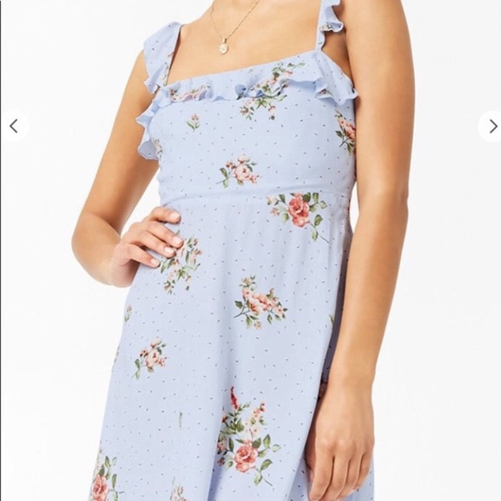 Blue Flower Dress